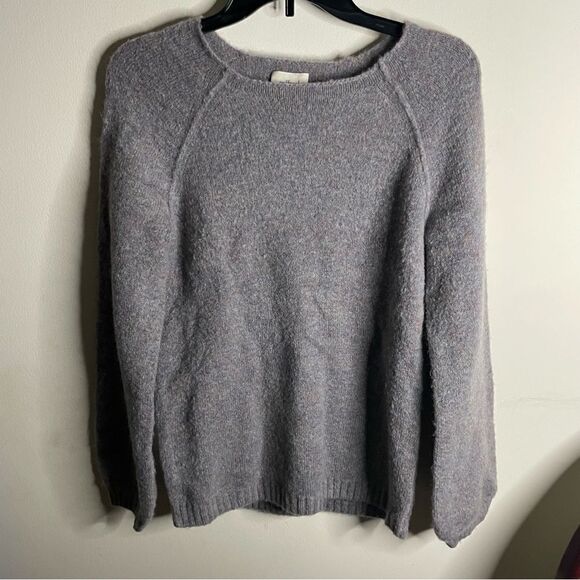 Aritzia Wilfred Chapais Gray Wool Blend Sweater- Size XS - Picture 3 of 8